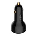 Miniatyrbillede 2 af 6: LDNIO C101 Car Charger, USB + USB-C, 100W + USB-C to USB-C Cable (Black)