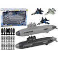 Miniatyrbilde 1 av 5: Naval Submarine Army Set Jets Bombshells