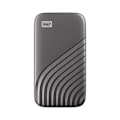 Miniatyrbillede 1 af 4: WD 500GB My Passport SSD - Portable SSD, up to 1050MB/s Read and 1000MB/s Write Speeds, USB 3.2 Gen 2 - Space Gray