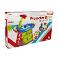 Miniatyrbillede 7 af 8: Educational Drawer Table with Projector 36 Pictures Crayons Templates Blue and Red