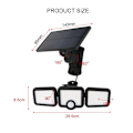 Miniatyrbillede 5 af 9: Forever Light SUNARI Solar Lamp LED PIR / 10W / 800lm / 6000K / 2400mAh