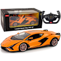 Pikkukuva 6 / 10: Car R/C Lamborghini Sian FKP 37 Rastar 1:14 Pilot Orange