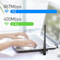 Miniatyrbillede 3 af 5: Wireless Nano Adapter Cudy WU650S, USB 3.0, 2.4/5 Ghz