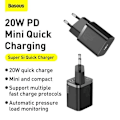Miniatyrbilde 11 av 11: Baseus Super Si  Wall Charger PD / 20W / 1x USB-C