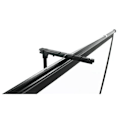 Miniatyrbilde 3 av 7: Elite Screens | Tripod Series | T120UWV1 | Diagonal 120 " | 4:3 | Viewable screen width (W) 244 cm | Black