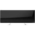 Miniatyrbilde 3 av 7: AENO Premium Eco Smart Heater, 700W, Tempered glass, Infrared+convection heating type, Plug type: Europe (E/F type), BLACK