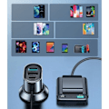 Pikkukuva 10 / 11: Joyroom Car Charger 5-in-1, C+C+U+U+U, QC 3.0, PD 3.0, FCP, AFC, 12V/24V, 72W, Black (JR-CL05)