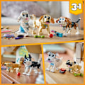 Miniatyrbillede 3 af 5: Klocki Creator 31137 Urocze psiaki