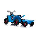 Pikkukuva 3 / 7: XMX630T Blue Battery Quad Bike With Trailer
