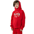 Miniatyrbillede 2 af 4: Boys' sweatshirt 4F red HJZ22 JBLM006 62S 140cm