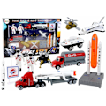 Miniatyrbilde 1 av 5: Set of Figures Space Truck Rocket 15 El.
