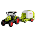Miniatyrbild 2 av 6: Tractor with Round Baler for Baling Noise making 37,5 cm