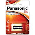 Pikkukuva 1 / 3: Panasonic Pro Power battery 6LR61PPG/1B 9V