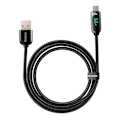 Miniatyrbild 6 av 6: CABLU alimentare si date Baseus, Dynamic Fast Charging Data Cable pt. smartphone, USB (T) la USB Type-C (T), 66W, braided, 2m, negru, "CASX020101" (in