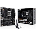 Miniatyrbillede 2 af 3: Asus | TUF GAMING A620M-PLUS WIFI | Processor family AMD | Processor socket AM5 | DDR5 DIMM | Memory slots 4 | Supported hard disk drive interfaces S