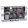 Pikkukuva 3 / 3: A set of pots and kitchen accessories for children