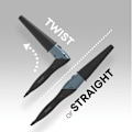 Pikkukuva 3 / 7: Revamp TO-2007 Progloss Diverse 22-45mm Large Conical Curl Barrel