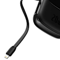 Miniatyrbilde 6 av 6: Baseus Qpow PRO Powerbank with Lightning cable USB-C / USB / 20000mAh / 20W