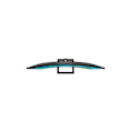 Miniatyrbilde 4 av 4: Monitor 272E1CA 27 cali Curved VA HDMI FreeSync