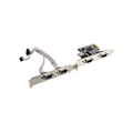 Miniatyrbilde 2 av 3: Karta PCI Express - COM 9Pin x4 + Śledzie Low Profile