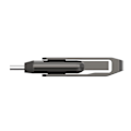 Miniatyrbillede 2 af 4: MEMORY DRIVE FLASH USB3.1 256G/D400 LJDD400256G-BNQNG LEXAR