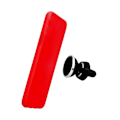 Pikkukuva 2 / 4: Mocco Soft Magnet Silicone Case With Built In Magnet For Holders for Samsung A705 Galaxy A70 Red