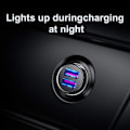 Miniatyrbillede 8 af 10: Baseus Circular Car Charger