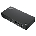Miniatyrbilde 1 av 3: Lenovo 40AY0090EU notebook dock/port replicator Wired USB 3.2 Gen 1 (3.1 Gen 1) Type-C Black