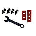 Miniatyrbilde 3 av 5: Tool Box Set Saw Drill Blue