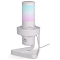 Miniatyrbillede 2 af 4: Endorfy streamovací mikrofon  AXIS Streaming OWH / RGB efekt / stojánek / USB / bílý