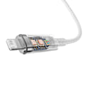 Miniatyrbillede 8 af 10: Fast Charging cable Baseus USB-A to Lightning  Explorer Series 2m, 2.4A (white)
