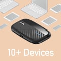 Miniatyrbillede 3 af 5: Cudy MF4 wireless router Single-band (2.4 GHz) 4G Black