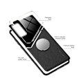 Pikkukuva 3 / 4: Mocco Lens Leather Back Case for Apple iPhone 11 Pro Black