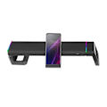 Miniatyrbillede 1 af 5: Mars Gaming MGS-ONE Monitor Stand Chroma RGB / USB 2.0