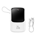 Miniatyrbilde 7 av 7: Baseus Qpow PRO Powerbank with cable USB-C / 2xUSB / 10000mAh / 20W