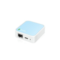 Miniatyrbillede 2 af 4: TP-Link TL-WR802N wireless router Fast Ethernet Single-band (2.4 GHz) Blue, White