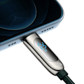 Miniatyrbilde 8 av 11: USB-C cable for Lightning Baseus Display, PD, 20W, 2m (green)