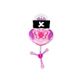 Miniatyrbillede 3 af 8: Music Box on Stand Microphone Speaker Pink