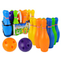 Miniatyrbillede 1 af 3: Colourful 10 Piece Bowling Set