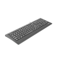 Miniatyrbilde 4 av 6: Natec Keyboard, Barracuda, US Layout, Slim | Natec | Keyboard | Barracuda | Standard | Wired | US | Black | 529 g