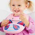 Miniatyrbilde 4 av 4: SKIP HOP silicone bib Zoo Fold & Go Butterfly 232202