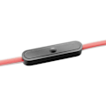 Miniatyrbilde 2 av 3: Vivanco headset HS 200 RE, red (31435)