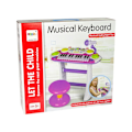 Miniatyrbillede 5 af 5: Organ Keyboard Chair Microphone Blue