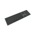 Miniatyrbillede 3 af 5: NATEC NKL-1830 keyboard Universal RF Wireless + Bluetooth QWERTY Spanish Black, Grey