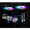 Miniatyrbillede 9 af 10: Zalman vodní chladič CPU ALPHA28 White/ 2 x 140 mm / PWM / ARGB / bílý
