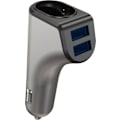 Miniatyrbillede 2 af 5: Platinet car charger 2xUSB 3,1A + Bluetooth earphone Duos (44639)