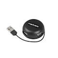 Pikkukuva 1 / 5: Hub USB 4 porty Bumblebee USB 2.0 czarny