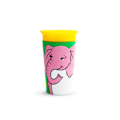 Miniatyrbillede 1 af 3: MUNCHKIN WildLove Sippy Cup, elephant, Miracle 360, 6m+, 266 ml, 05193201