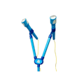 Miniatyrbillede 3 af 7: Microphone Karaoke Set Blue Tripod