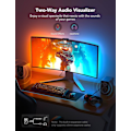 Pikkukuva 2 / 9: Govee H604B Dreamview G1; LED lighting; RGBIC, Wi-Fi, Alexa, Google